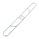 Clip-On Dust Mop Frame, 48W X 5D