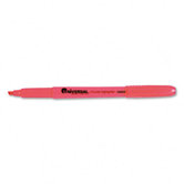 Pocket Clip Highlighter, Chisel Tip, 12/ Pack