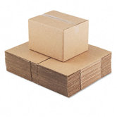 Corrugated Kraft Fixed-Depth Shipping Carton, 25/Bundle
