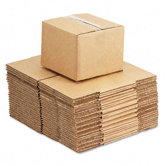 Corrugated Kraft Fixed-Depth Shipping Carton, 25/Bundle