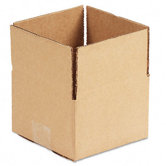 Corrugated Kraft Fixed-Depth Shipping Carton, 25/Bundle