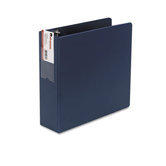 D-Ring Binder w/Label Holder, 3in Capacity