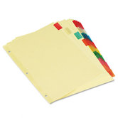 Economical Insertable Index, 6 Sets/Pack