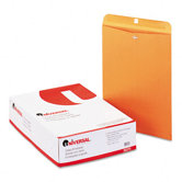 Kraft Clasp Envelope, 100/Box