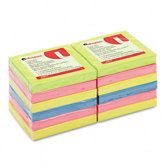 Fan-Folded Pop-Up Notes, 12 100-Sheet Pads/Pack