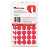 Permanent Self-Adhesive Color-Coding Labels, 1008/Pack