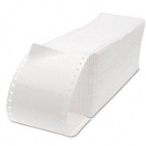 1 Across Dot Matrix Printer Labels, 5000/Box