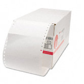 1 Across Dot Matrix Printer Labels, 3000/Box