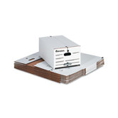 Economy Storage Box with Tie Closure, 4/Carton