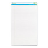 Sugarcane Sugarcane Based Writing Pads, Wide Rule, 14 x 8-1/2, White, 2 50-Sheet Pads/Pk