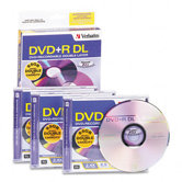 Dual-Layer Dvd+R Discs, 8.5Gb, 2.4X, 3/Pack