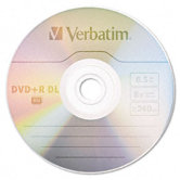 Dual-Layer Dvd+R Discs, 8.5Gb, 8X, 5/Pack