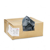 Platinum Plus Can Liner, Super Hexene Resin 40-45 Gal, 1.55 Mil, 39 X 46, 50/Carton