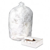 Ultra Plus Can Liners, 5-60 gal, 14mic, 38 x 60,Natural, 8 rolls/25 bags,200/ctn