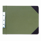 Canvas Sectional Post Binder, 11 X 8-1/2, 2-3/4 Center