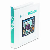Round Ring Locking View Binder, 1-1/2" Capacity