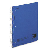Spiral Bound 1 Subject Notebook, College Rule, 100 Sheets/Pad
