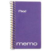 Memo Book, College Ruled, 5" X 3", Wirebound, 60 Sheets