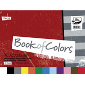 48 Sheet 18" x 12" Academie Book Of Colors Construction Paper