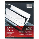 10 Count 8.5" x 11" Carbon Paper Tablet