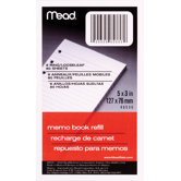 80 Sheet 3" x 5" Memo Book Refill