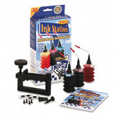 60391 InkStation Refilling Kit, Cap Remover, Tri-Color