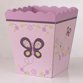 Sugar Plum Waste Basket
