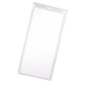 Sturdi-Kleer Vinyl Envelopes w/Flaps, 4"x9", 10/PK, Clear