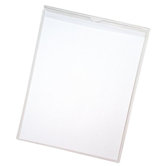 Sturdi-Kleer Vinyl Envelopes w/Flaps, 8-1/2"x11", 10/PK, Clear