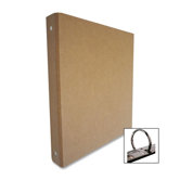 3-Ring Binder, Recycled, 1" Capacity, Brown/Kraft