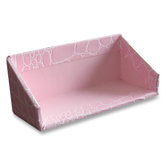 Aurora ProFormance Business Card Holder, 1 5/8 x 1 3/4 x 4 1/8, Pink