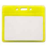 Advantus Reflective Badge Holders, Horizontal, 3 1/2" X 2 1/2", 25/Pack