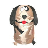 The Original Bongo Bag Dog Pop Up Hamper in Brown