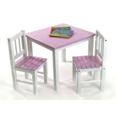 Kids' 3 Piece Table and Chair Set