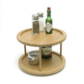 Bamboo 2 Tier Turntable