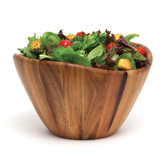 Acacia Serveware 12" Wave Bowl