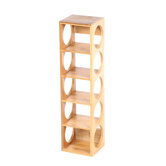 5 Bottle Wall Mounted Wine Rack