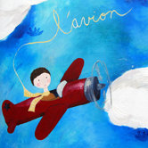Wit & Whimsy L'Avion Canvas Print