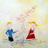 Wit & Whimsy A Long Yarn Print