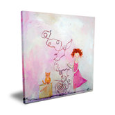 Wit & Whimsy Fragile Canvas Art