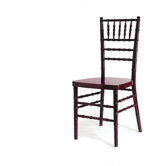 Chiavari Chair in Mahogany with Optional Cushion