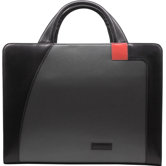 Microfiber Nylon Business Cases Single Zip Briefcase