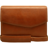 Sienna Leather Messenger Bag