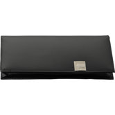Box Calf Accessories Leather Bi-Fold Wallet in Black
