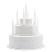 Biscuit Porcelain Candelabra