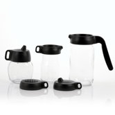 Jar Tops Set in Charcoal