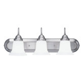 Eloquence  Vanity Light in Brushed Nickel