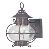 Harbor 11.25"  Outdoor Wall Lantern in Bronze
