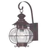 Harbor  Outdoor Wall Lantern in Bronze