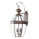 Monterey Outdoor Wall Lantern in Imperial Bronze